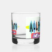 "Alley-Cats" Whiskyglas (Rechts)