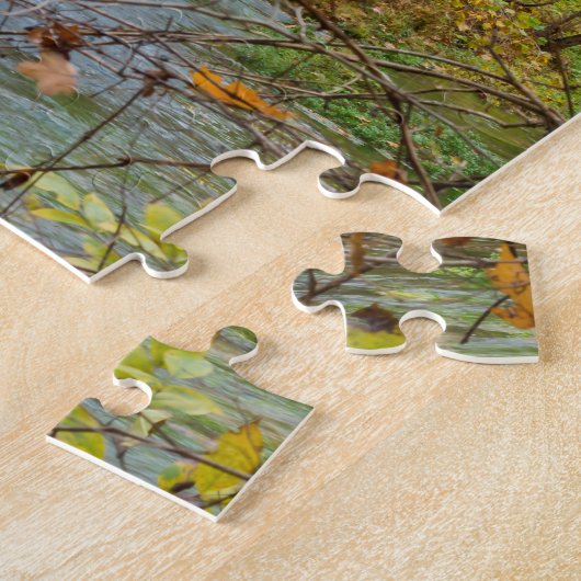 Alley durch den Wald Puzzle (Seite)