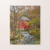 Alley durch den Wald Puzzle (Vertikal)