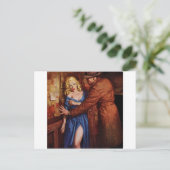 Alley Girl Postkarte (Stehend Vorderseite)