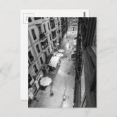 Alley in Bilbao, Spanien Postkarte (Vorne/Hinten)
