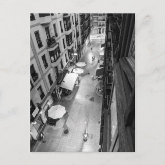 Alley in Bilbao, Spanien Postkarte