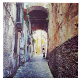 Alley in Italien (groß) Fliese