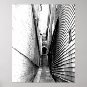 Alley in Sausalito Poster (Vorne)