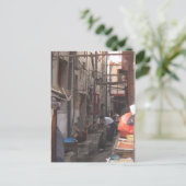 Alley in Shanghai Postcard Postkarte (Stehend Vorderseite)