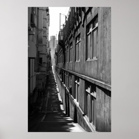Alley in Tokio Poster (Vorne)