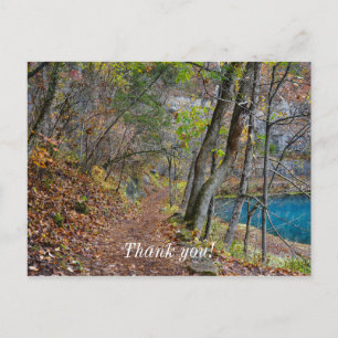 Alley Mill Herbstspaziergang Postkarte