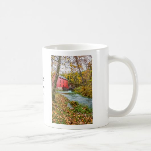 Alley Mill im Herbst Tasse (Rechts)