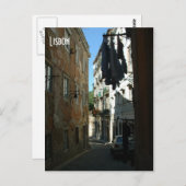 Alley Postkarte (Vorne/Hinten)