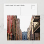 Alley Postkarte (Vorne/Hinten)