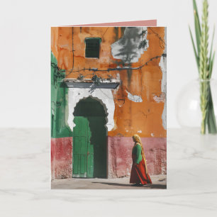 Alley Rabat Marokko Einladung