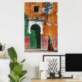 Alley Rabat Marokko Poster (Heimbüro)
