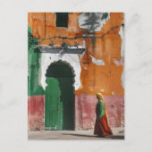 Alley Rabat Marokko Postkarte (Vorderseite)