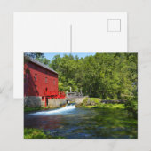 Alley Spring Postkarte (Vorne/Hinten)