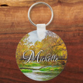 Alley Spring River Custom Schlüsselanhänger (Rückseite)