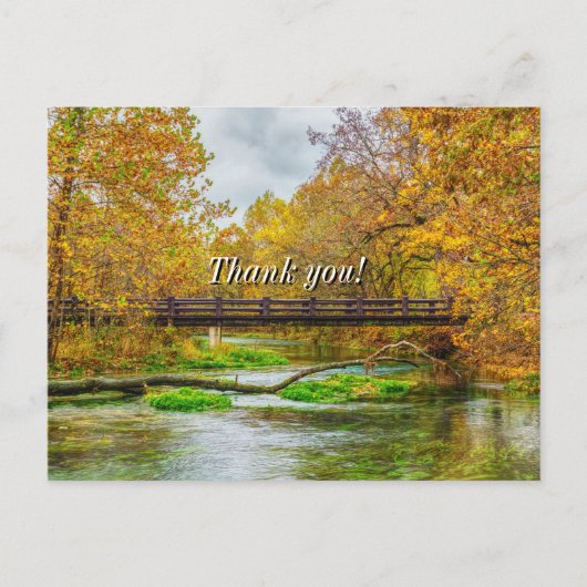 Alley Spring River Danke Postcard Postkarte (Vorderseite)