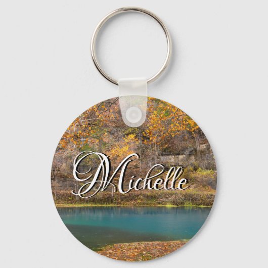 Alley Spring View Schlüsselanhänger (Vorderseite)