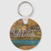 Alley Spring View Schlüsselanhänger (Rückseite)