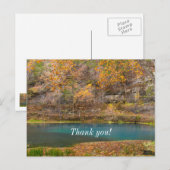 Alley Spring View Vielen Dank Postcard Postkarte (Vorne/Hinten)