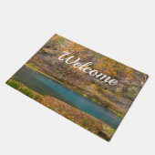 Alley Spring View Welcome Doormat Fußmatte (Schrägansicht)