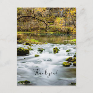 Alley Springs Rapids Danke, Postcard Postkarte