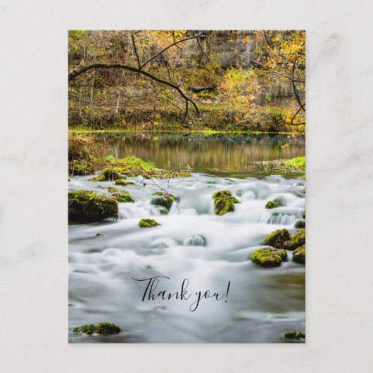 Alley Springs Rapids Danke, Postcard Postkarte (Vorderseite)