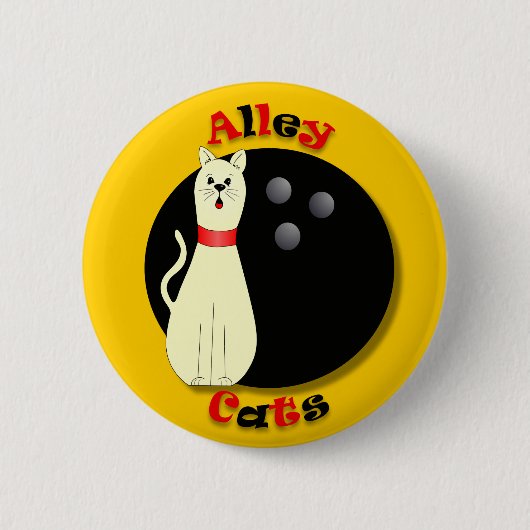 AlleyCat Button (Vorderseite)