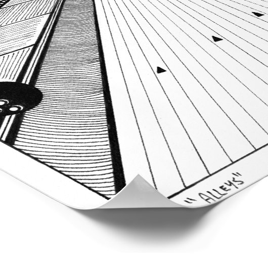 Alleys Poster (Ecke)