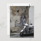 Alleyway in Rom Postkarte (Vorne/Hinten)