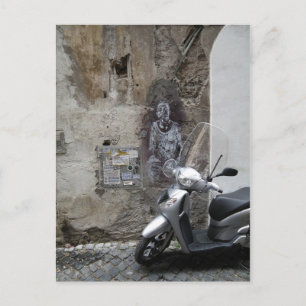 Alleyway in Rom Postkarte