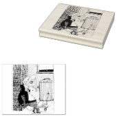 Alleyway Rat 🐀 Gummistempel (Stempel)