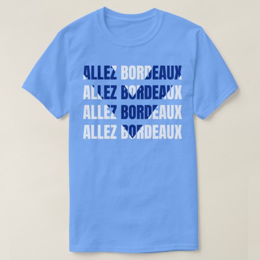 Allez Bordeaux T-Shirt (Design vorne)
