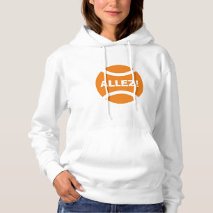 Allez! Grand-Slam-Tennis-Kapelle für Frauen Hoodie