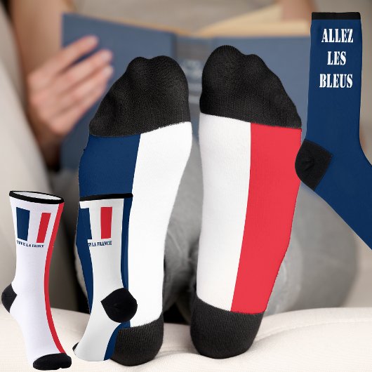 Allez les Bleus Frankreich Fußball Fußball Europa Socken