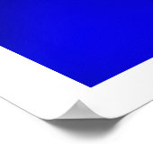 Allez Les Bleus French Football Volley-Geschenke Poster (Ecke)