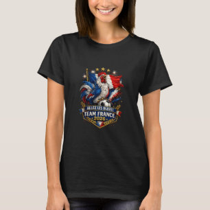 Allez Les Bleus Team Frankreich 2026 Roster Fußbal T-Shirt
