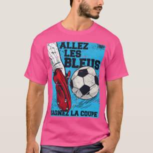 Allez les Bleus Vive le France gewinnen Cup T-Shirt