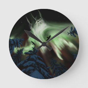 Allfather Runde Wanduhr