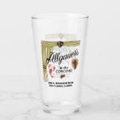 Allgauer ist am Concord, Des Plaines, IL Glas (Rückseite)