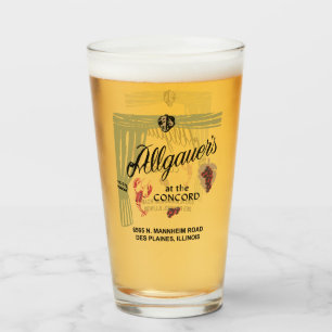Allgauer ist am Concord, Des Plaines, IL Glas