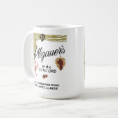 Allgauer ist am Concord, Des Plaines, IL Kaffeetasse (Vorderseite Links)