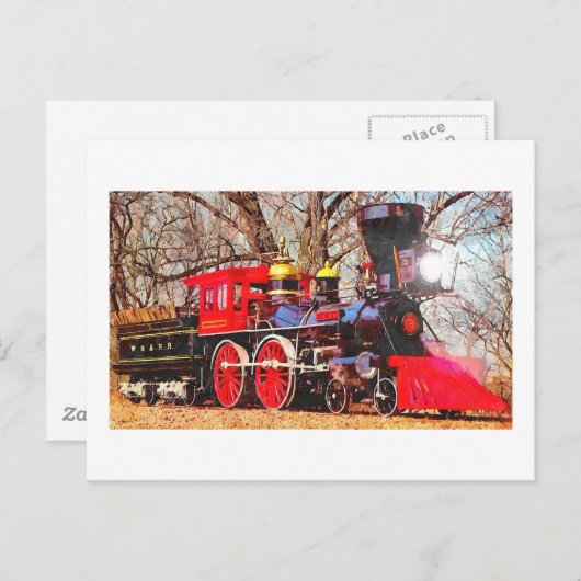 Allgemein gestrichen postkarte (Vorne/Hinten)