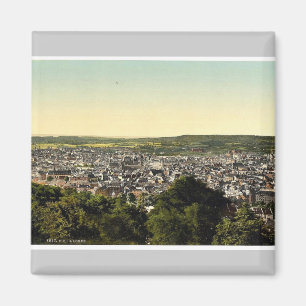 Allgemeine Ansicht, Aachen, der Rhein, Deutschland Magnet