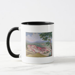 Allgemeine Ansicht der Abtei vom Osten Tasse