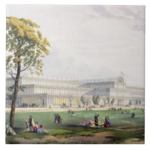 Allgemeine Ansicht des Äußeren des Gebäude, in  Fliese