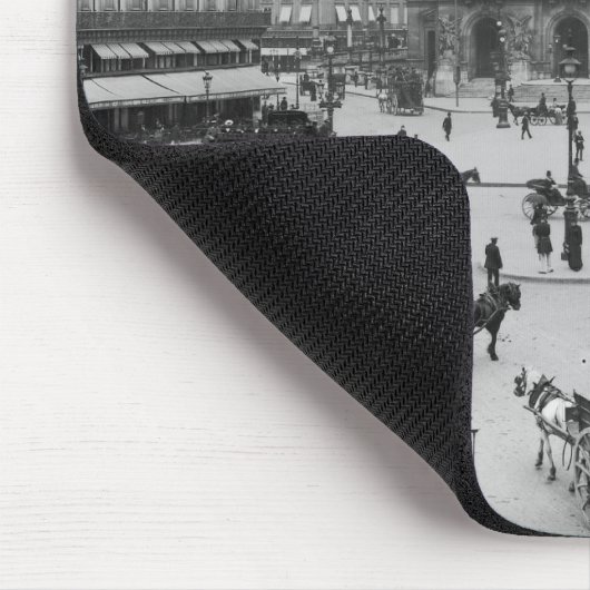 Allgemeine Ansicht des Paris-Opernhauses Mousepad (Ecke)