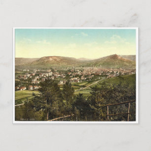 Allgemeine Ansicht, Jena, Thüringen, Deutschland k Postkarte
