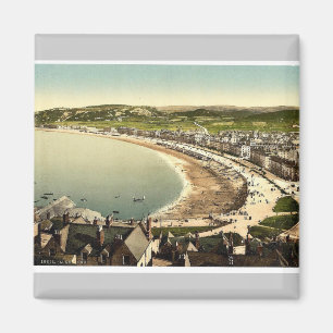 Allgemeine Ansicht, Llandudno, Wales seltene Photo Magnet