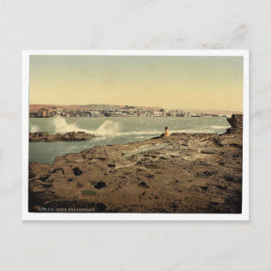 Allgemeine Ansicht, Sidon, Heiliges Land, (d.h. Li Postkarte