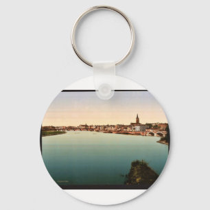 Allgemeine Ansicht, Toulouse, Frankreich Vintages Schlüsselanhänger